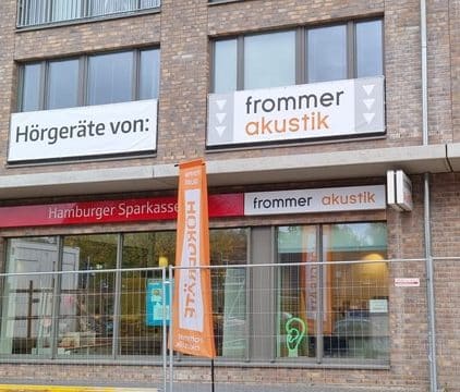 Filiale frommer Akustik Hamburg-Lurup